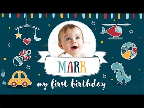 Download male voice happy birthday sound effect1. My First Birthday | After Effects template - YouTube