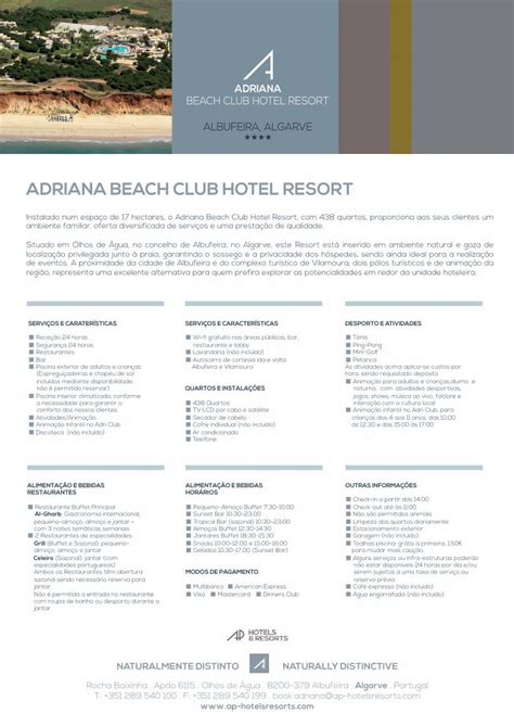 PDF ADRIANA BEACH CLUB HOTEL RESORT Ap Hotelsresorts Com Adriana