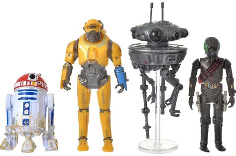 New Disney Droid Factory Four Pack From Obi Wan Kenobi Disney Series