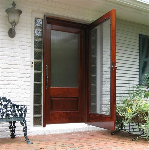 Exterior Wood Doors With Glass Panels A Comprehensive Guide Glass