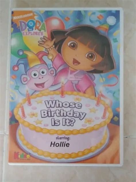 DORA THE EXPLORER Whose Birthday Is It Starring Hollie DVD