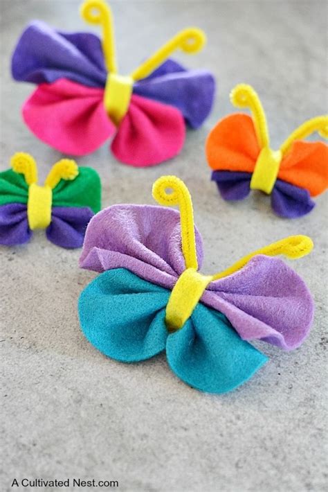 1001 + tolle Ideen, wie Sie Schmetterling basteln | Butterfly crafts