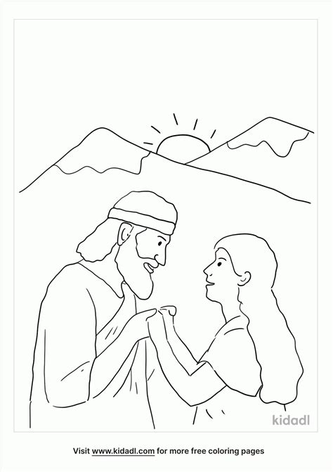 Jacob And Rachel Coloring Pages Posted By Brittany Joseph