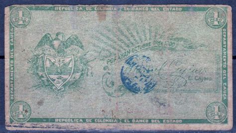 Real guests • real stays • real opinions. Popayan, Cauca, Republic of Colombia, One Peso Banknote ...