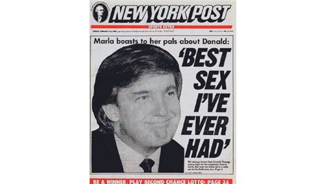 The Real Story Behind Donald Trumps Infamous Best Sex Ive Ever Had