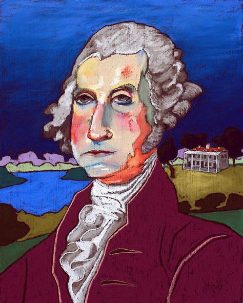 George Washington Portrait Art Print By David Hinds In 2021 Portrait