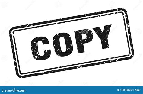 Copy Stamp Stock Vector Illustration Of Insignia Label 153663836