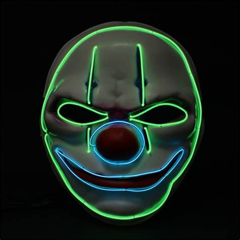 Crazy Clown Led Mask The Best Light Up Trainer Brand