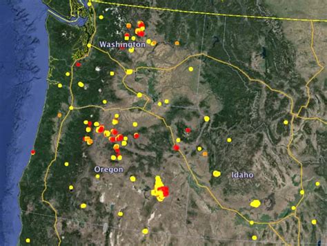 Washington Oregon Fires Burn Out Of Control Destroying Homes