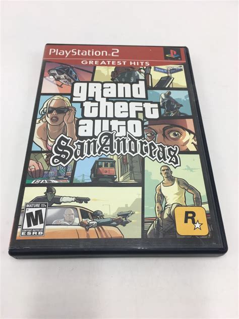 Grand Theft Auto San Andreas Greatest Hits Playstation 2 W Manual