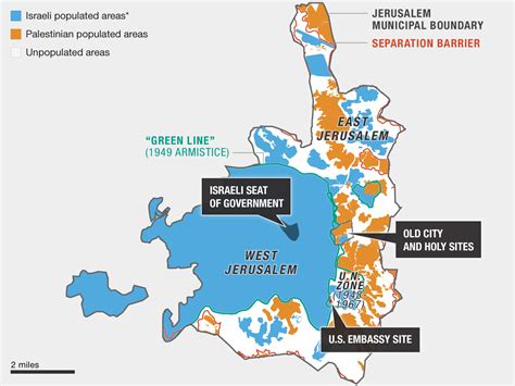 As you browse around the map, you can select different parts of the map by pulling across it interactively as well as zoom in and out it to find Understanding the map of Jerusalem - or trying to | MPR News