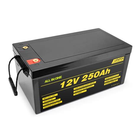 Most Popular Best Solar System Batteries Pack 12v 250ah Lifepo4 Lithium