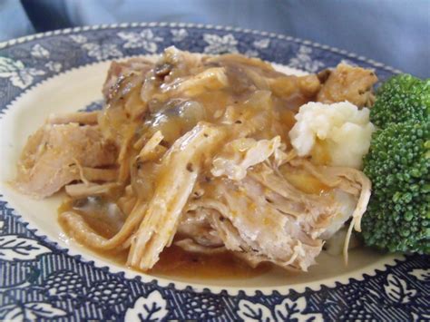 Try my easy and flavorful pork gravy recipe that goes splendidly with my pork roast in the crockpot to add a savory and creaminess that is hard to resist. Easy Crock Pot Pork Tenderloin Roast Recipe - Food.com