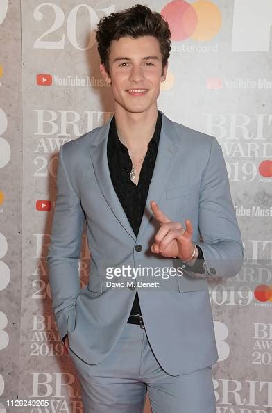 Shawn Mendes Arrives At The Brit Awards 2019 Held At The O2 Arena On