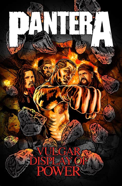 Pantera Announce Graphic Novel Based On Vulgar Display Of Power The Pit