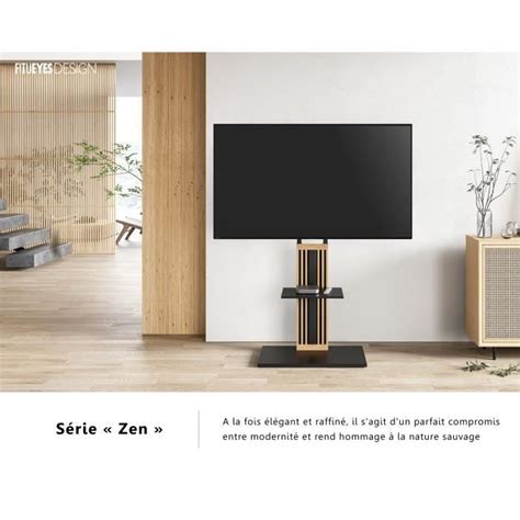 Fitueyes S Rie Zen Support Tv Pied Pour Ecran De Pouces