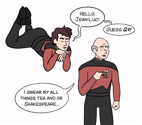 Star Trek Q Star Trek Meme Star Trek Show Deep Space 9 Star Trek