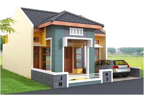 Untuk memberikan gaya yang minimalis rumah dapat dibangun dengan atap berbentuk pelana. 65 Model Desain Rumah Minimalis 1 Lantai Idaman | Dekor Rumah