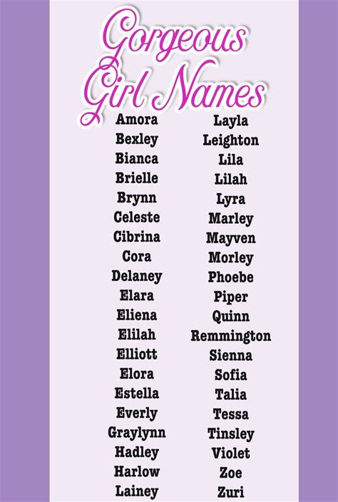 Beautiful Names For Girls Bloomers And Bows Beautiful Baby Girl