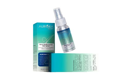 Aurora Silver Multipurpose Skin Spray 30ml Remdii