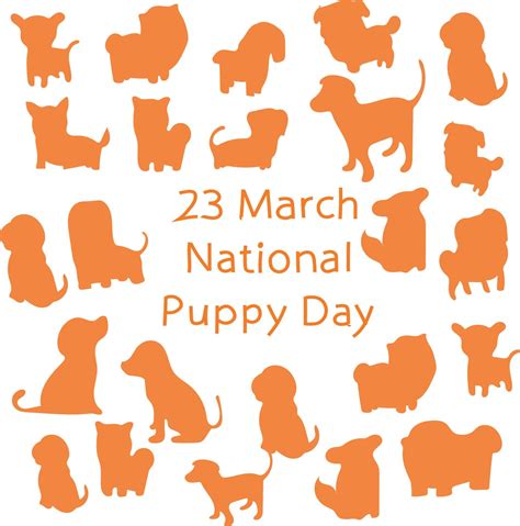 National Puppy Day Vector Illustration 21922849 Vector Art At Vecteezy