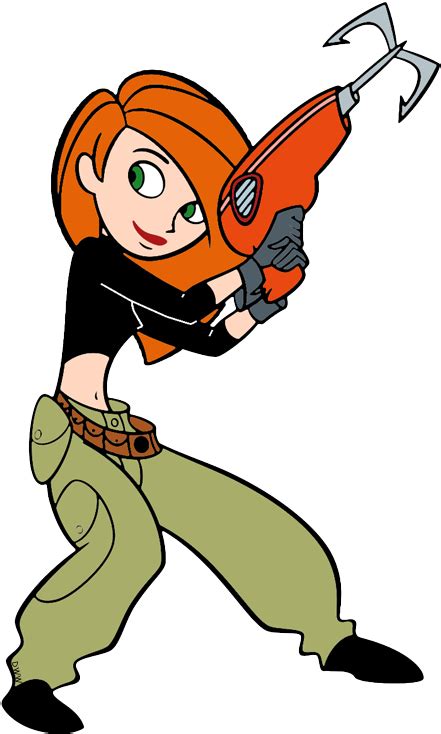 New Kim Possible With Grappling Hook Bonnie Rockwaller Kim Possible Bonnie Ron Clipart Full