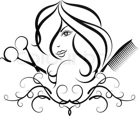 Happy color colouring, simple & easy no color by number create your own coloring glitter salon booth save your coloring salon looks in.enjoy the #1 app surprise salon beauty coloring pages the best bigger surprise ever? Hair Salon Drawing | Free download on ClipArtMag