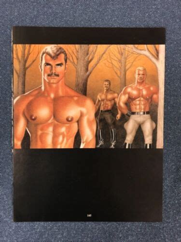 Art Page Print From Tom Of Finland Book Retrospective Tf Boxing Ring Ebay