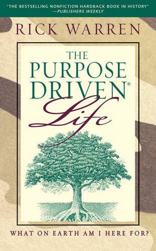 The Purpose Driven Life What On Earth Am I Here For Rick Warren