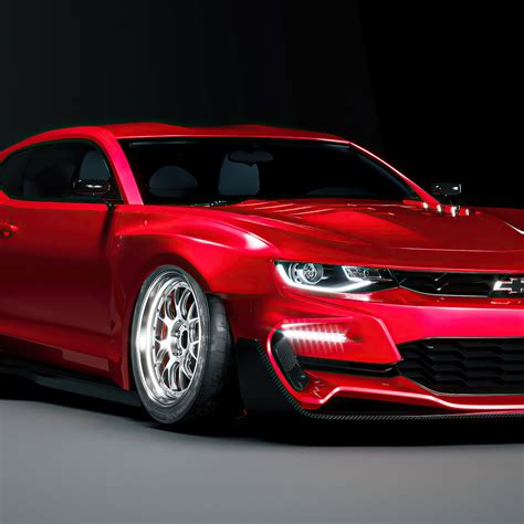 2048x2048 Chevy Camaro Widebody Front 5k Ipad Air Hd 4k Wallpapers