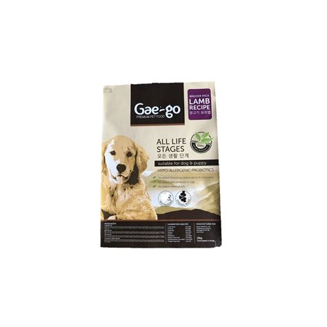 In pet food, lamb may be a primary protein source as well as a source of animal fat, amino acids, and minerals. Gae-go Premium Pet Food - Dog Food 15KG Lamb Recipe ...