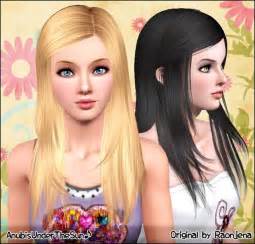 Raonjena Female Hair 029 ~ Fixed And Pookletd Sims 3 Sims Sims Hair