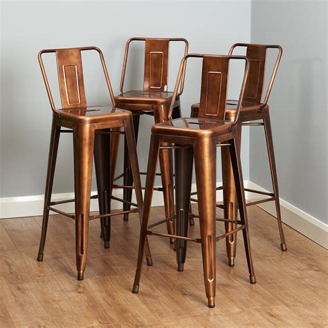 We carry a versatile selection of beautiful bar stools and counter stools in various materials. COPPER METAL BREAKFAST BAR CAFE STOOL INDUSTRIAL/RETRO ...