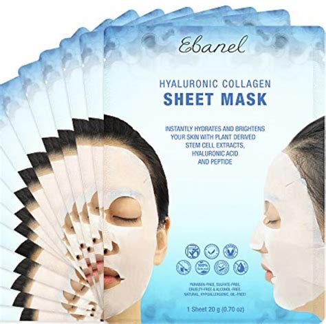 Ebanel Collagen Peptide Hydrating Face Mask Harakameds