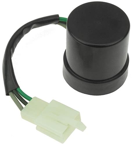 Round 12 Volt 3 Wire Incandescent Turn Signal Flasher Relay RLY 511