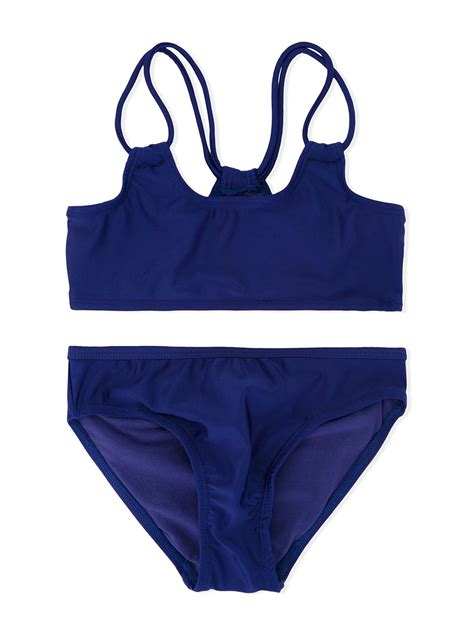 Duskii Girl Navy Blue Bikini Farfetch