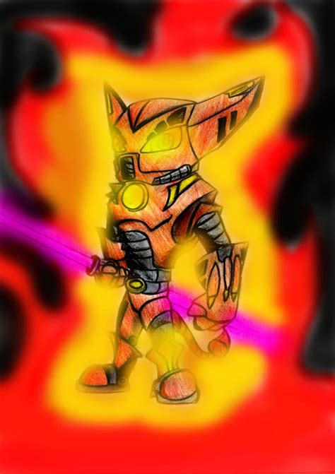 Ratchet In His Infernox Armour By Ashncrash On Deviantart