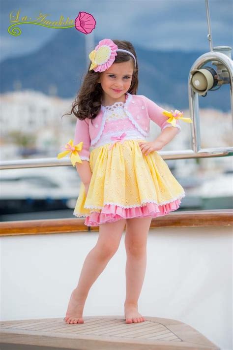 La Amapola Primavera Estate 2016 Baby Girl Fashion Stylish Kids