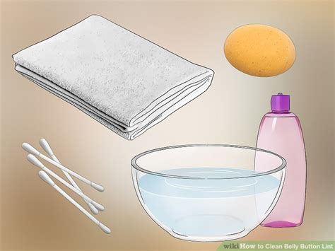 How To Clean Belly Button Lint 13 Steps With Pictures Wikihow