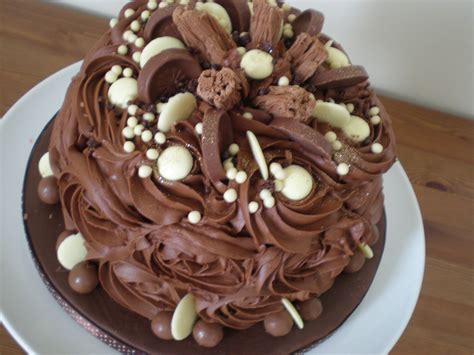 Chocolate Celebration Cake Chocolate On Chocolate What Could Be Better Kitchenfairiesleeds