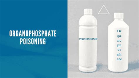 Management Of Organophosphate Poisoning Op 1