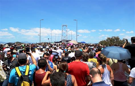 Ponte Herc Lio Luz Reinaugurada Em Florian Polis Jornal O Celeiro