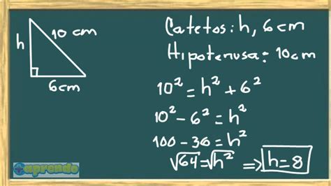 Teorema De Pitagoras Ejercicios Youtube