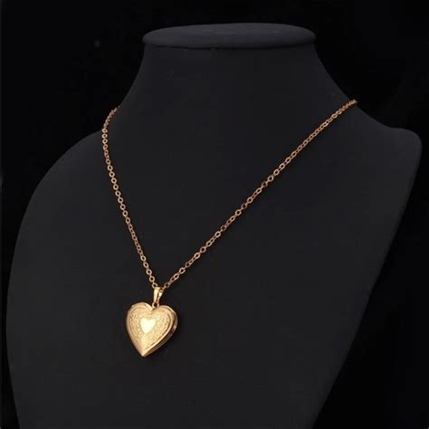 Jewelry New 18k Gold Heart Necklace Poshmark