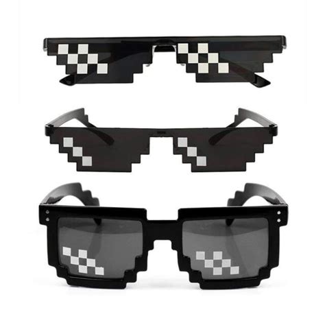 Thug Life Mlg 8 Bit Internet Glasses Uv Protection For Sale Online Ebay