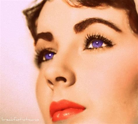 Elizabeth Taylor With Violet Eyes Is One Of The Most Beautiful Women