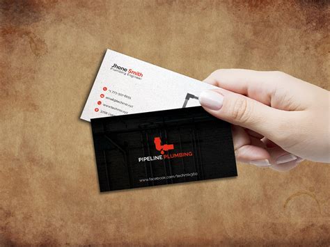 Plumbing business card templates were designed for plumbing businesses. Plumbing Business Cards Template | TechMix