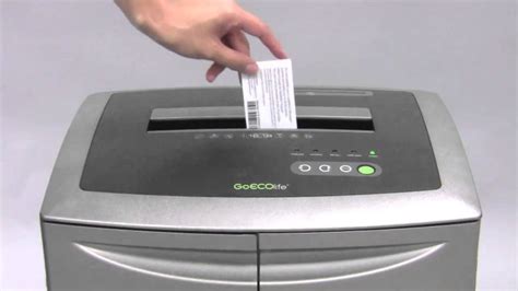 Goecolife Platinum Series Gmc160tib Micro Cut Shredder 16 Sheets