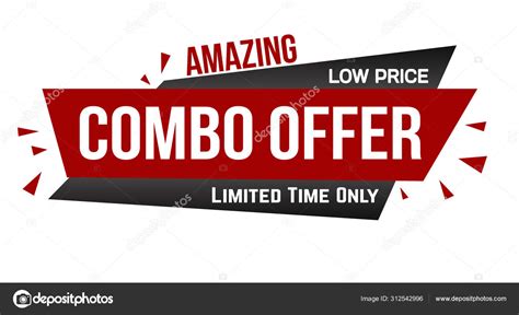 Amazing Combo Offer Banner Design Stock Vector Image By ©roxanabalint