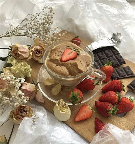 cr to the owner shared by 𝖆𝖗𝖆 on we heart it pretty drinks pretty food i love food good food